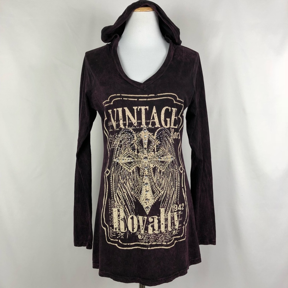 L. A. Teez top with hood